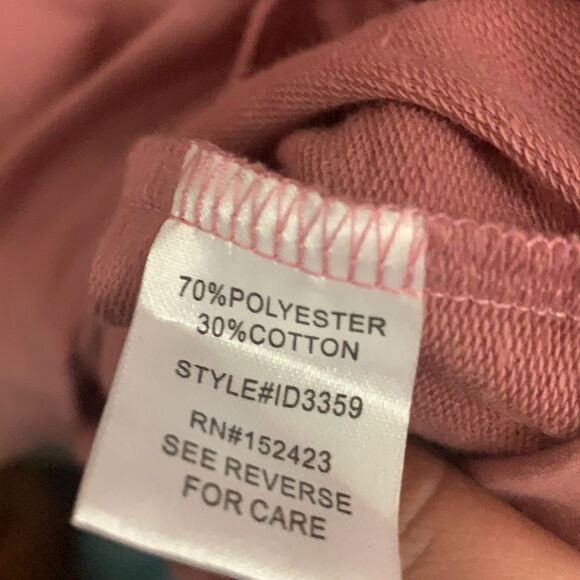 Fashion nova NWT pink tulle sweatshirt large - Picture 5 of 6